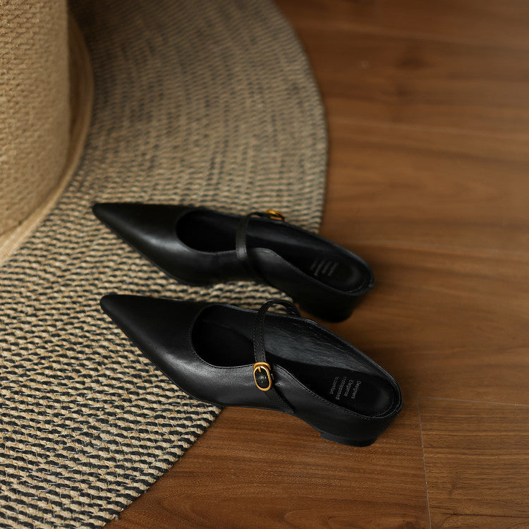 Neok – Sleek Pointed Mules