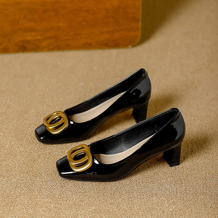 Tyra | Buckle Detail Heels