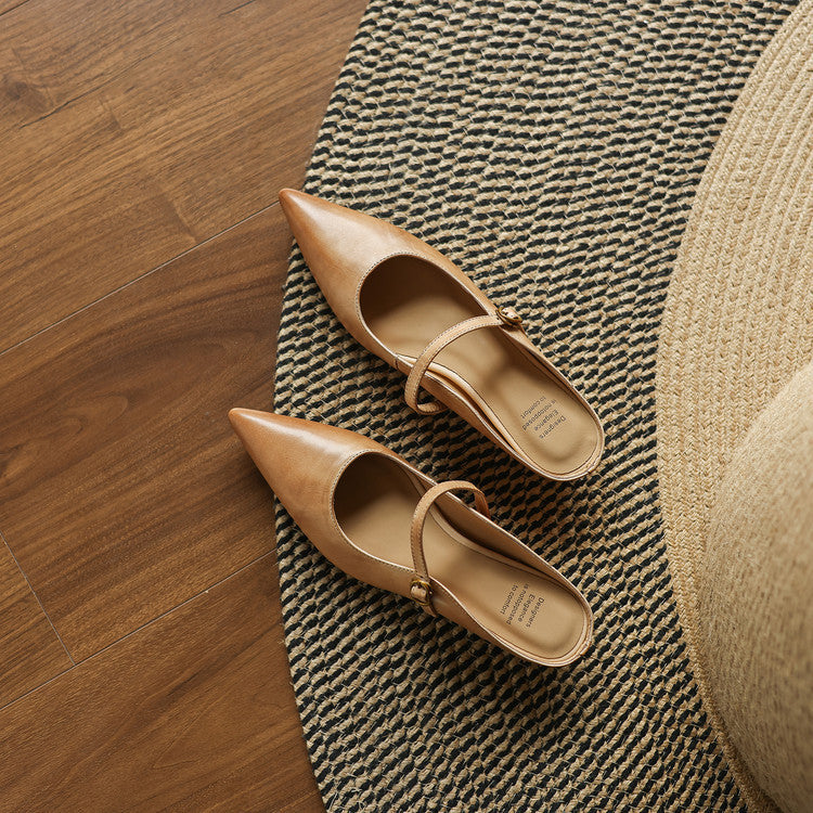 Neok – Sleek Pointed Mules