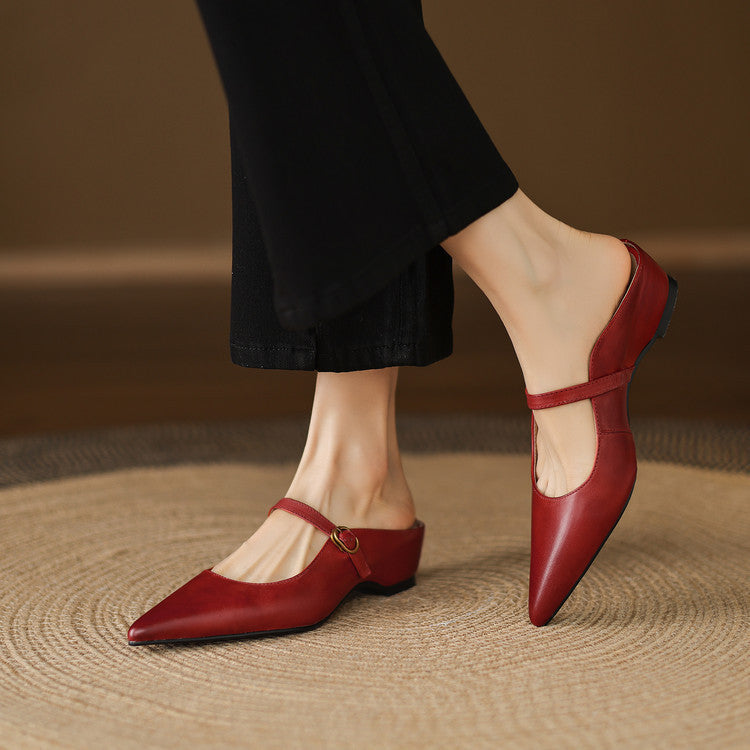 Neok – Sleek Pointed Mules