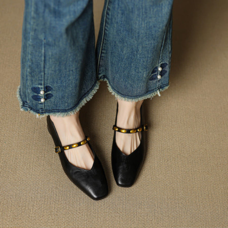 Zyra | Elegant Mary Jane Flats