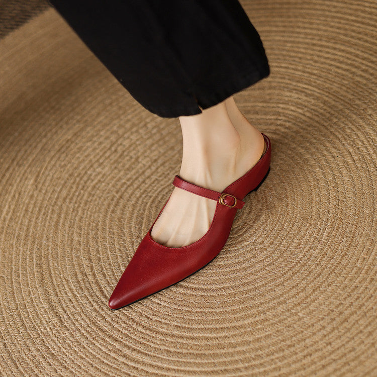 Neok – Sleek Pointed Mules