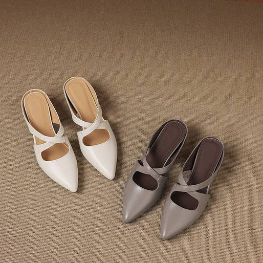Selva – Refined Low-Heel Mules