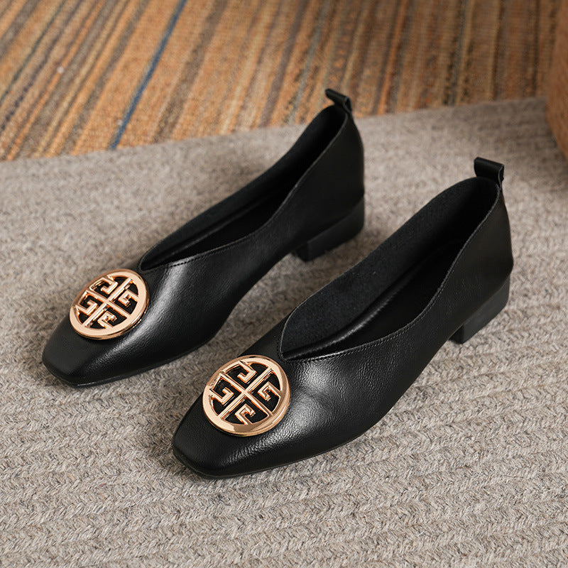 Orchard™ | Comfortable Square-Toe Flats
