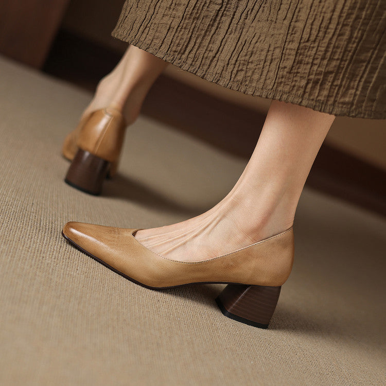 Zila | Refined Block Heels