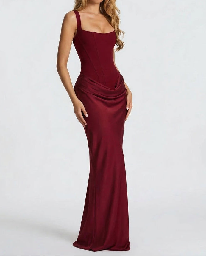 Sienna | Elegant Corset Maxi Dress