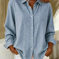 Juliet | Women's Classic Striped Button-Down Shirt