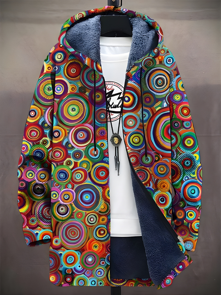 Reese™ - Luxurious Art-Inspired Zip-Up Hoodie
