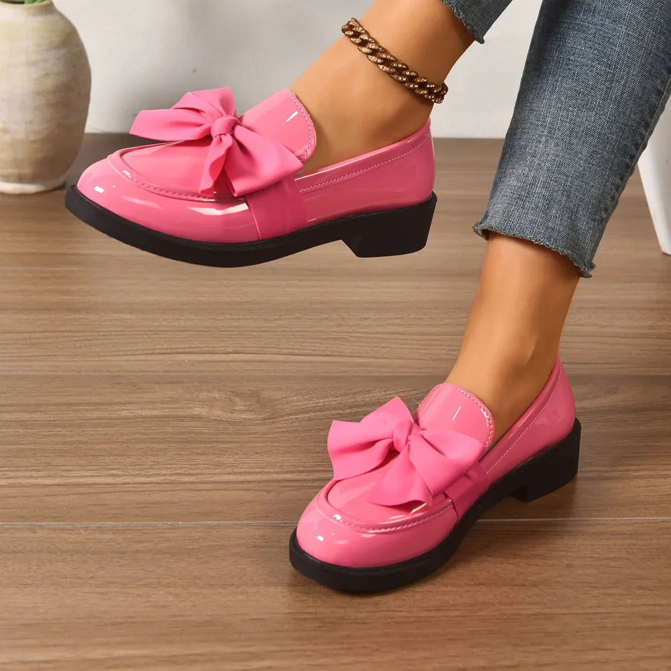 Kelis | Classic Bow Loafers