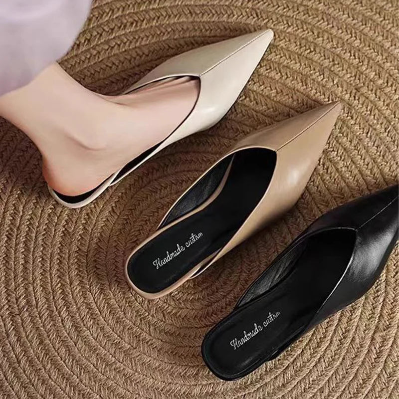 Eneva – Sophisticated Pointed Mules