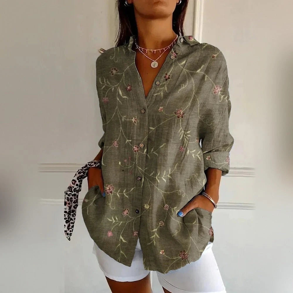 Bronwyn in Olive Sprig