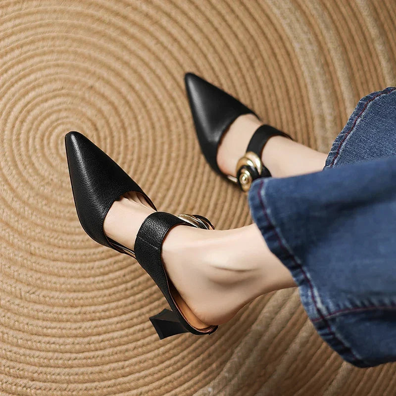 Garnet – Romantic Statement Mules