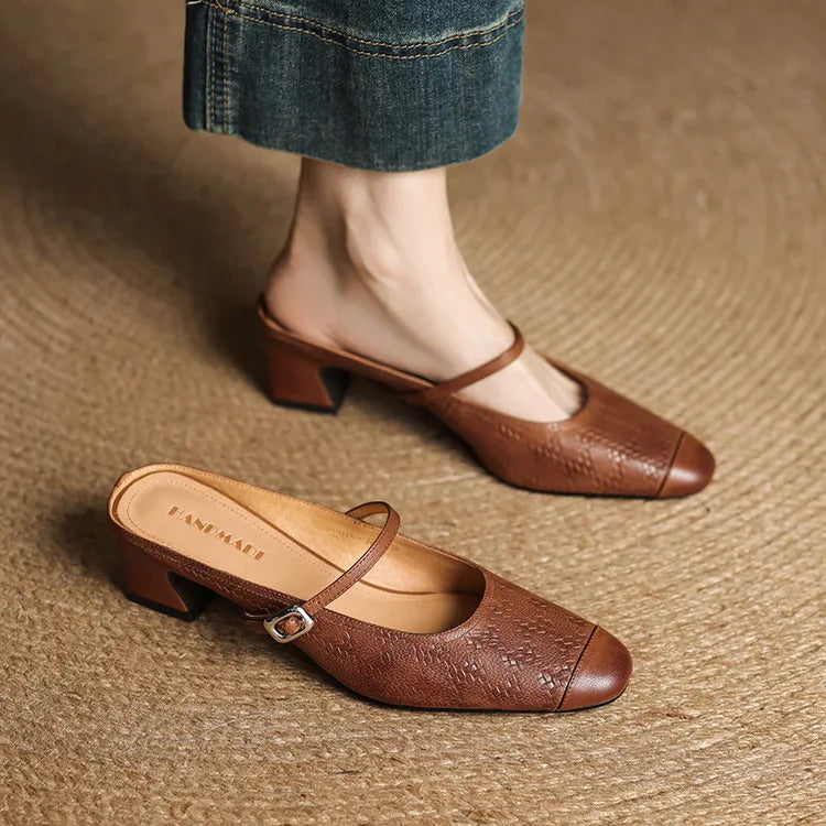 Berla – Elegant Heeled Mules
