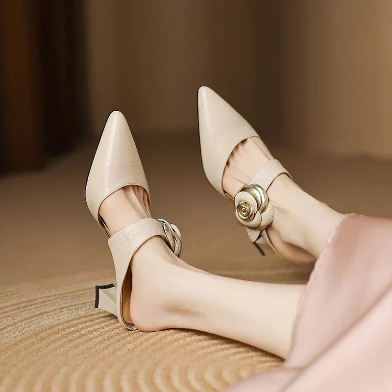 Garnet – Romantic Statement Mules