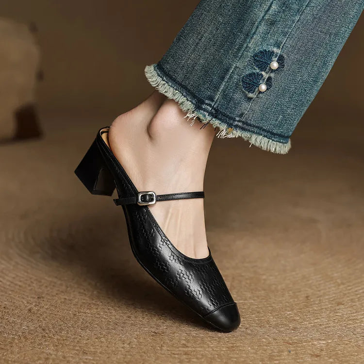 Berla – Elegant Heeled Mules