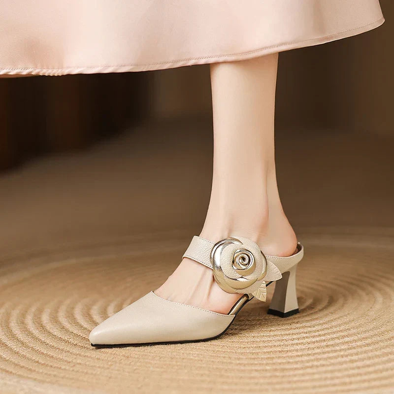 Garnet – Romantic Statement Mules