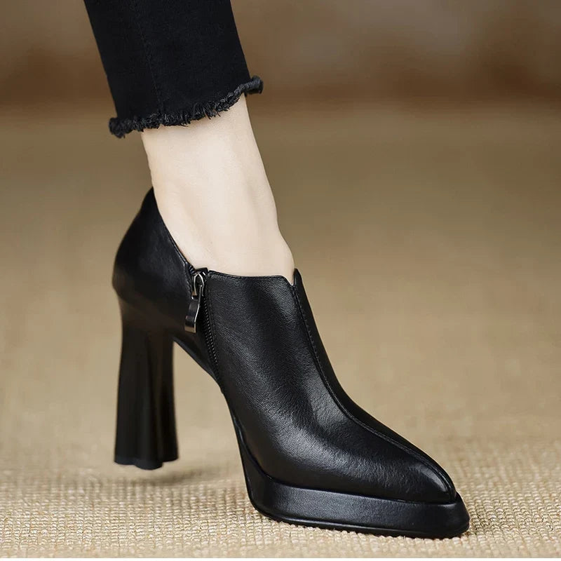 Anita | Platform Block Heels