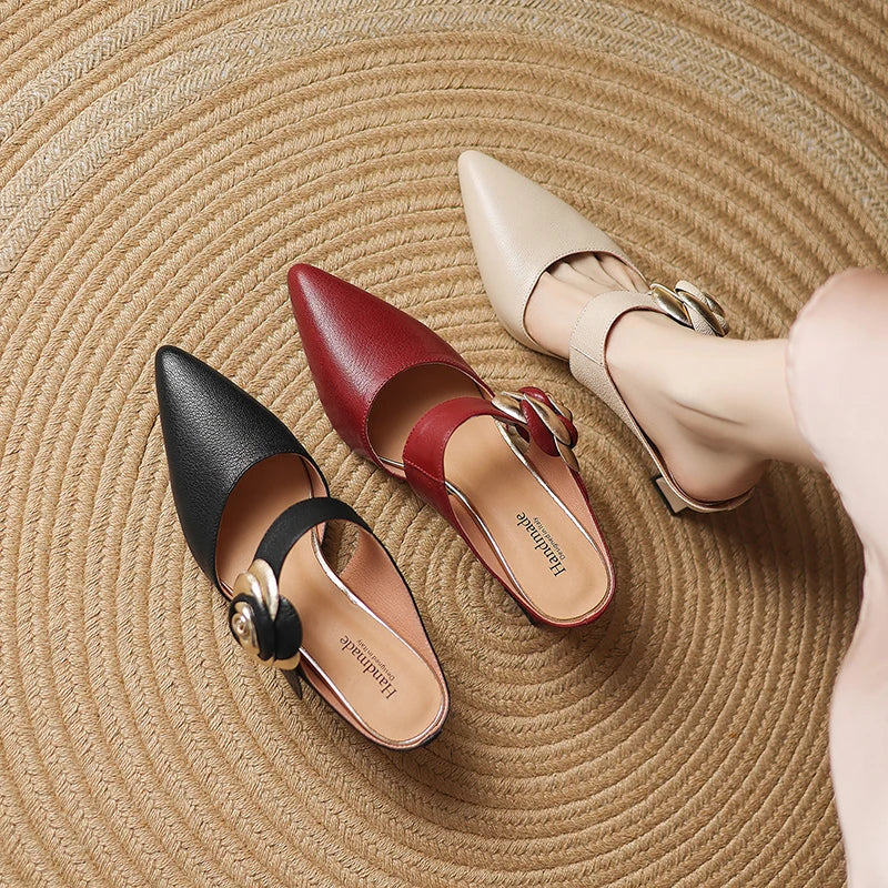 Garnet – Romantic Statement Mules