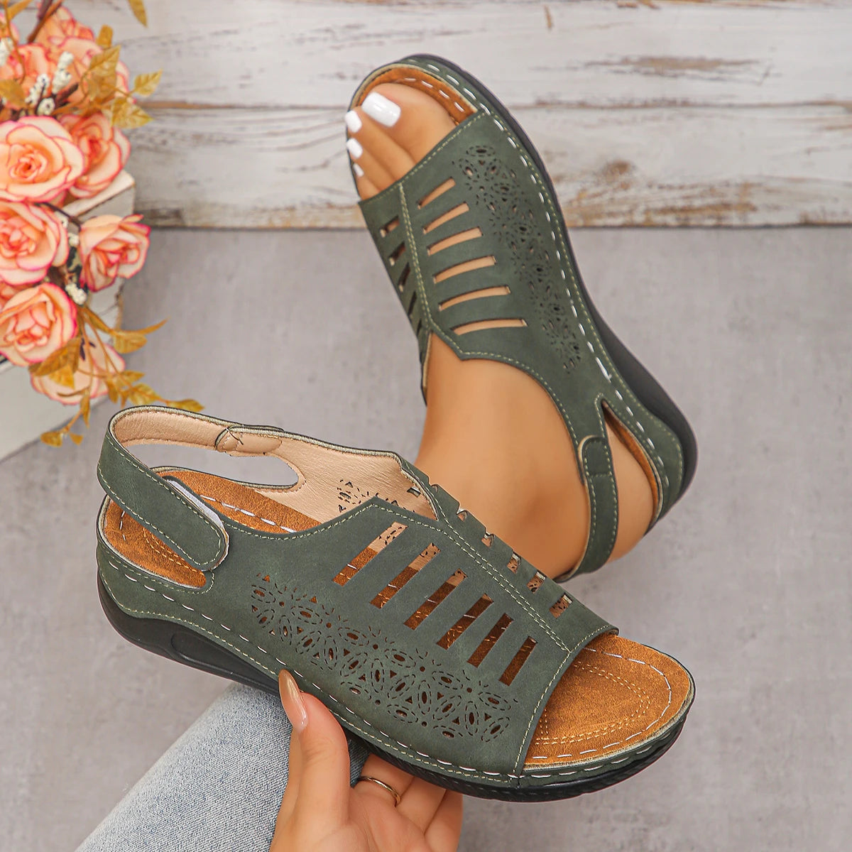 Lucinda in Green