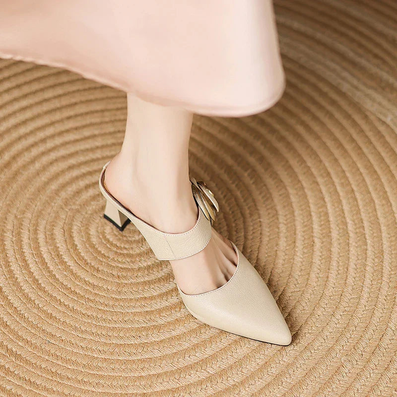 Garnet – Romantic Statement Mules