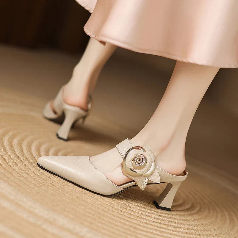 Garnet – Romantic Statement Mules