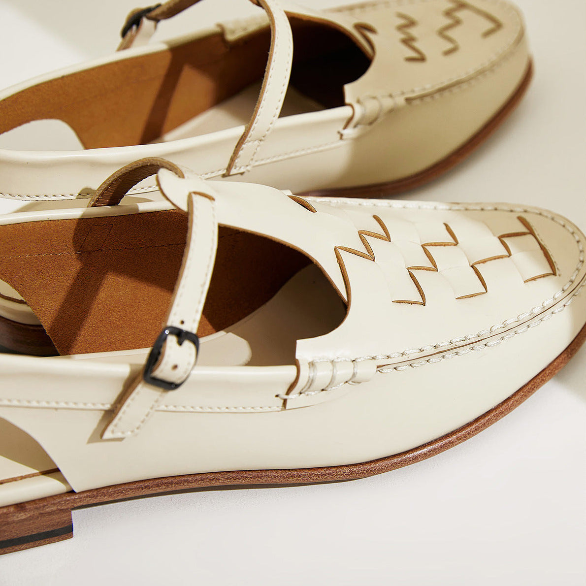 Palermo | Braided Slingback Loafers