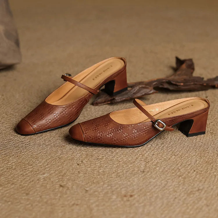 Berla – Elegant Heeled Mules