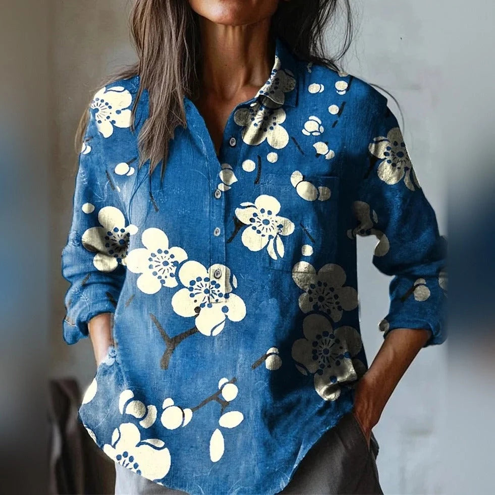Xanthe in Blue Blossom