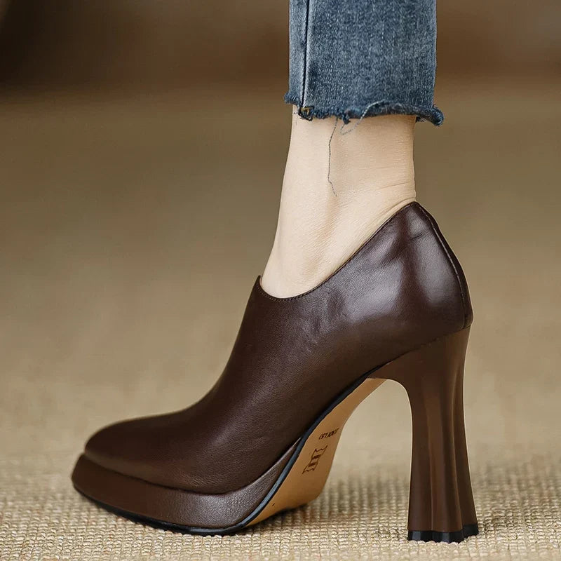 Anita | Platform Block Heels