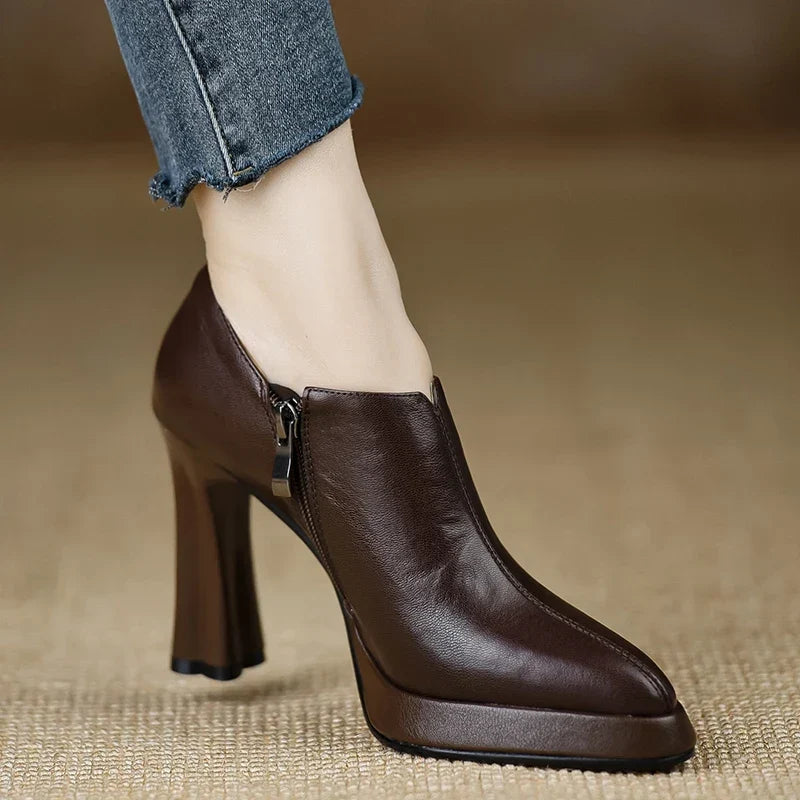Anita | Platform Block Heels