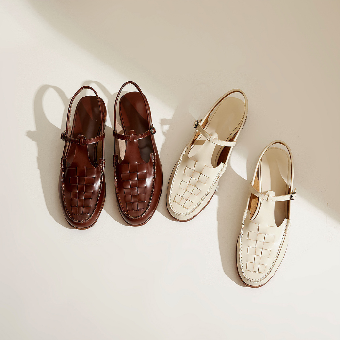 Palermo | Braided Slingback Loafers