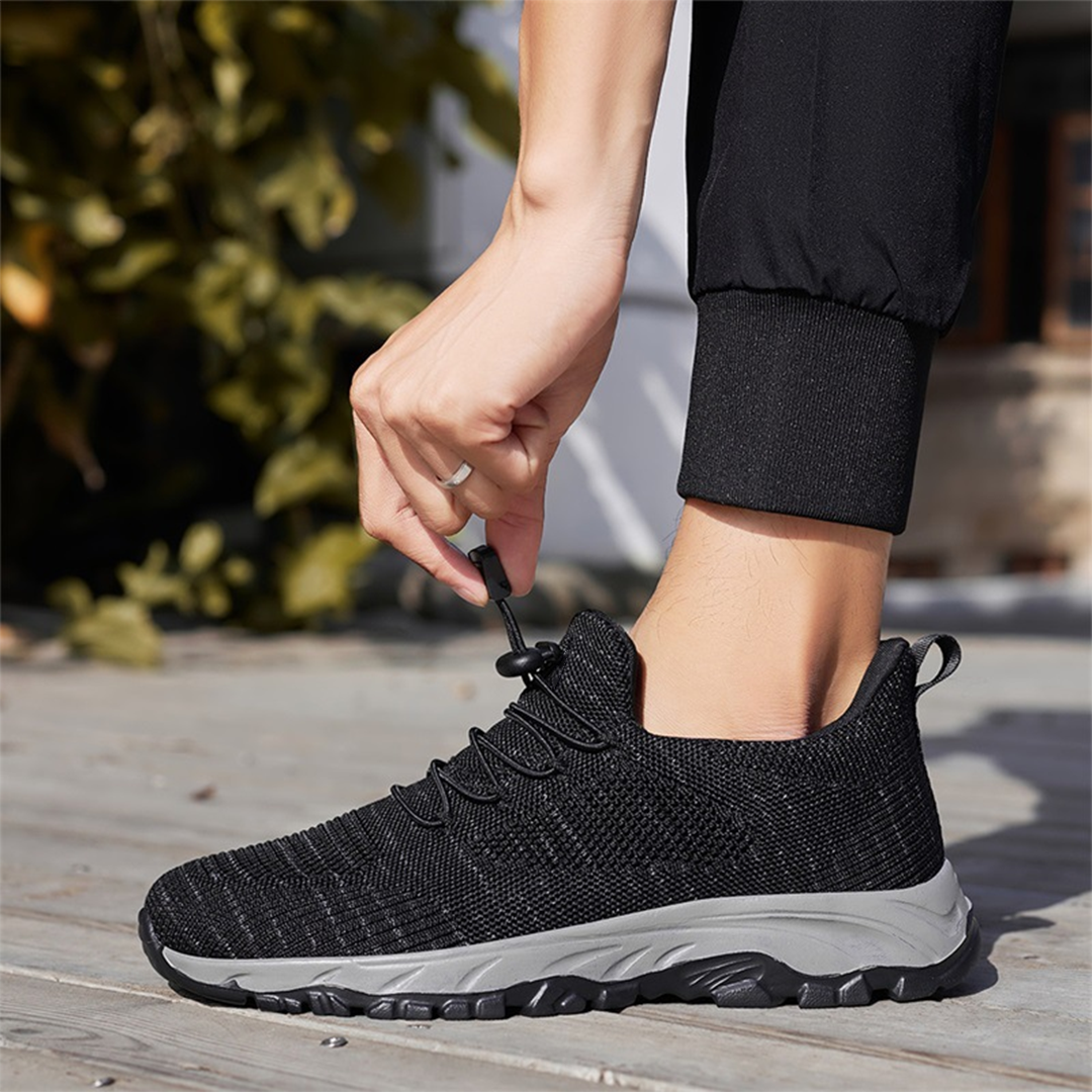 Vicki – Orthopaedic Knit Toggle-Lace Sneakers