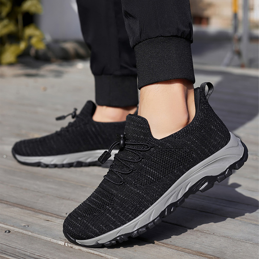 Vicki – Orthopaedic Knit Toggle-Lace Sneakers