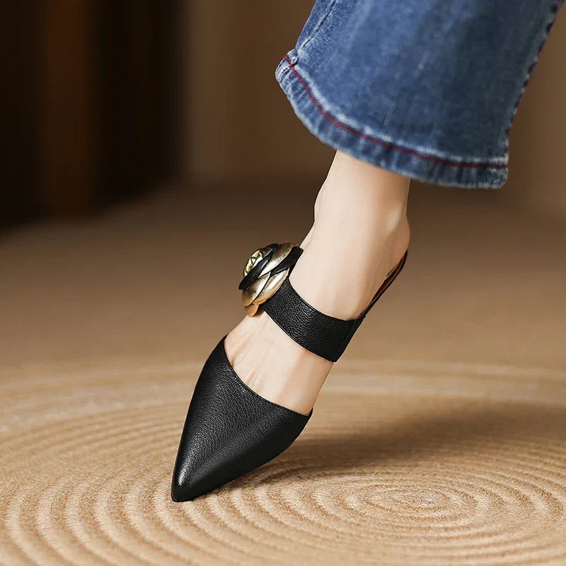 Garnet – Romantic Statement Mules