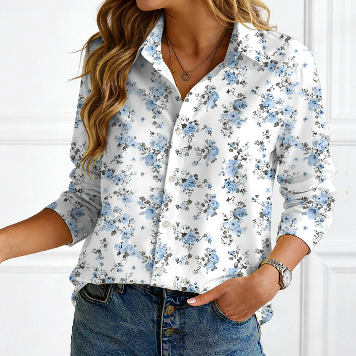 Orla in Sky Blue Floral