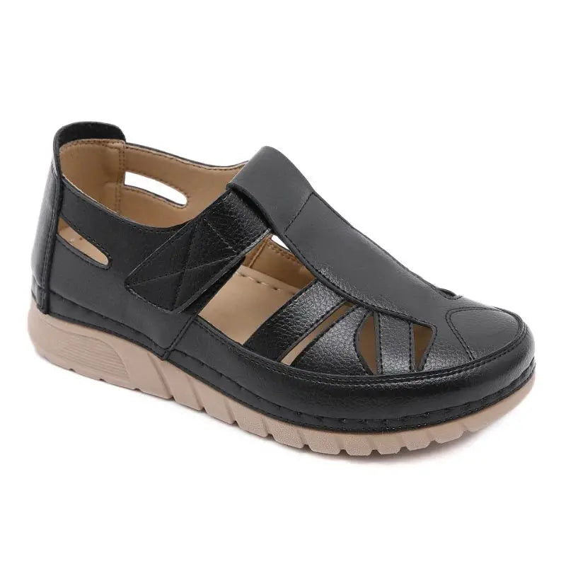 Lorelei sandals in Black - side view