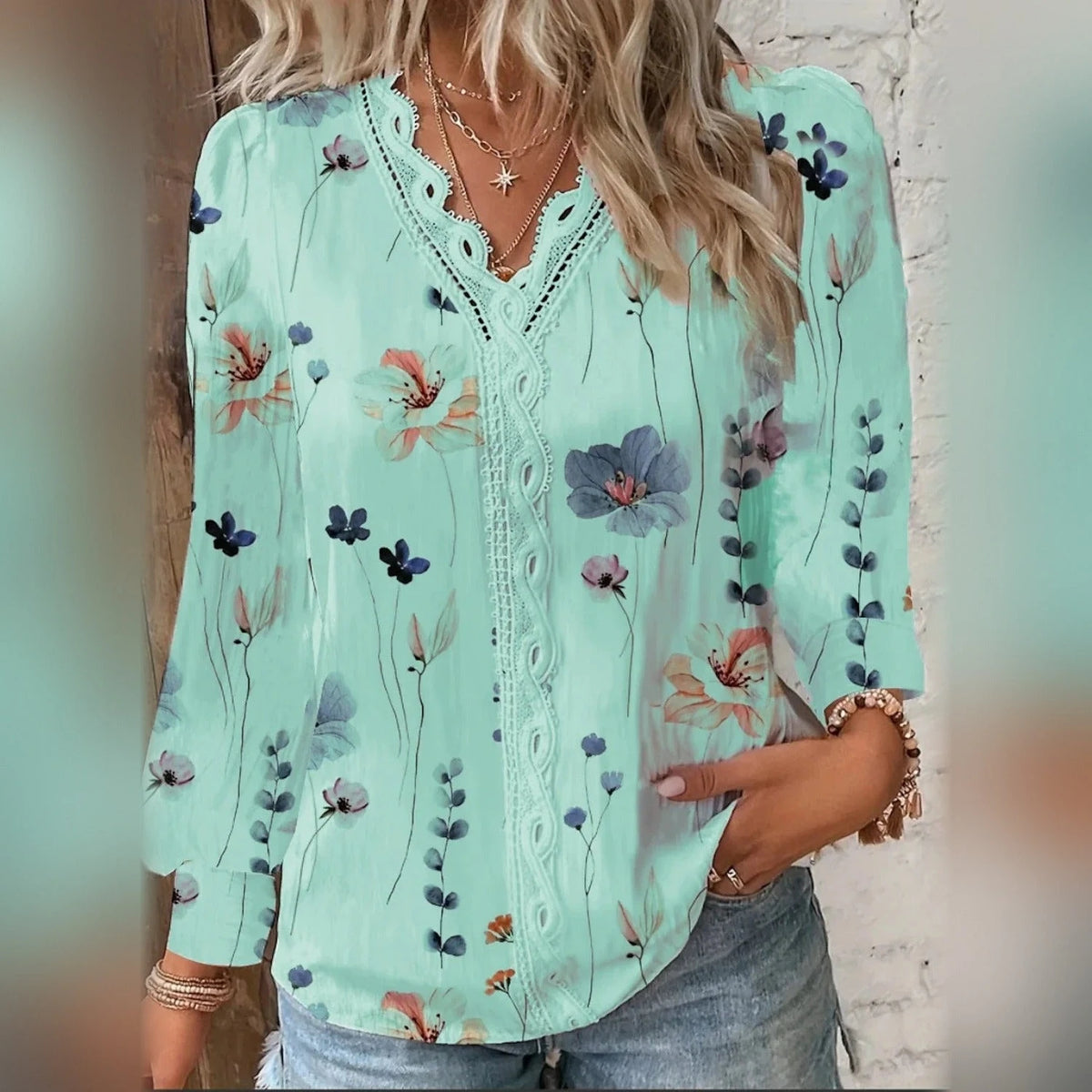 Verena in Mint Green