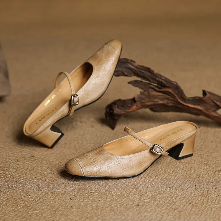 Berla – Elegant Heeled Mules