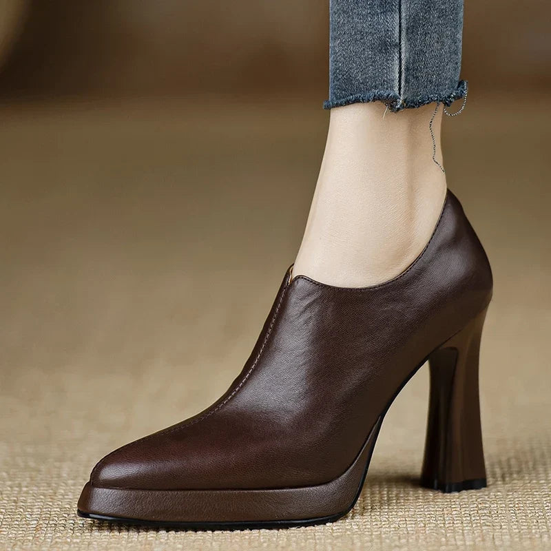 Anita | Platform Block Heels