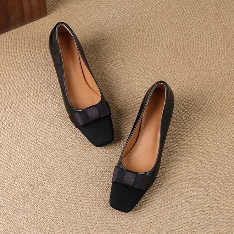 Catlin | Bow Detail Block Heels