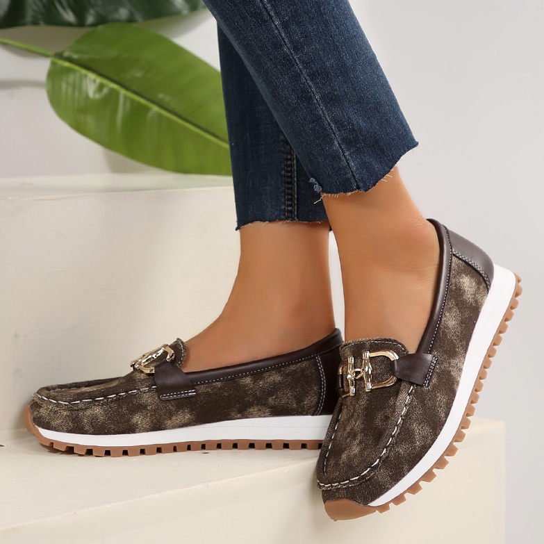 Eliza - Orthopedic Hybrid Buckle Loafers