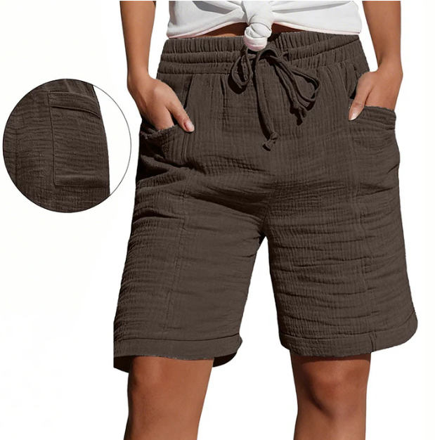 Anna | Comfortable Bermuda Shorts with Elastic Waistband