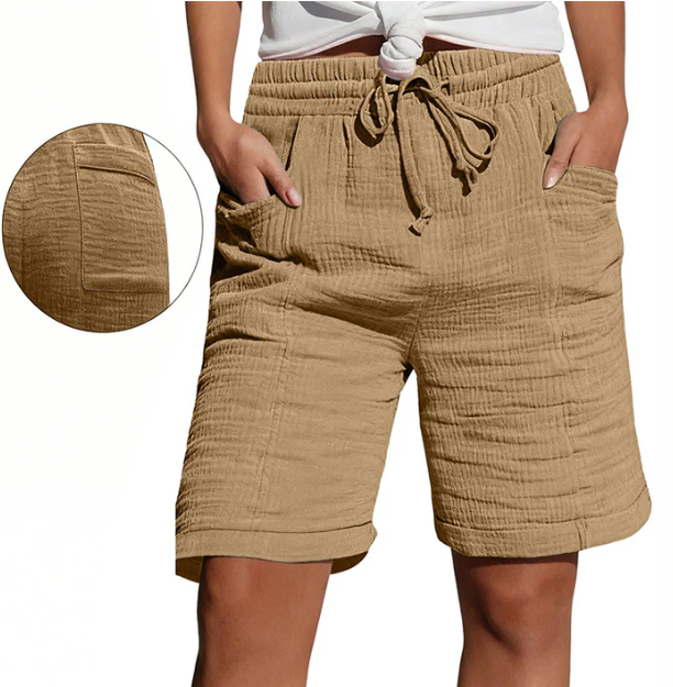 Anna | Comfortable Bermuda Shorts with Elastic Waistband