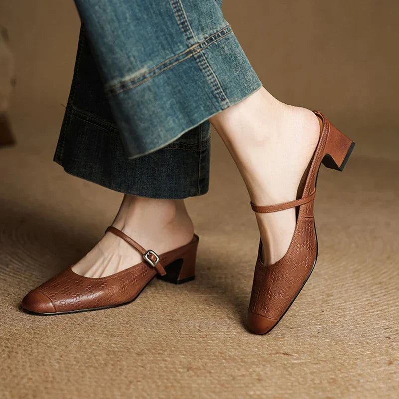 Berla – Elegant Heeled Mules