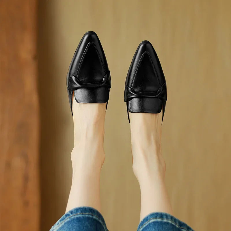 Alaya – Modern Heeled Mules