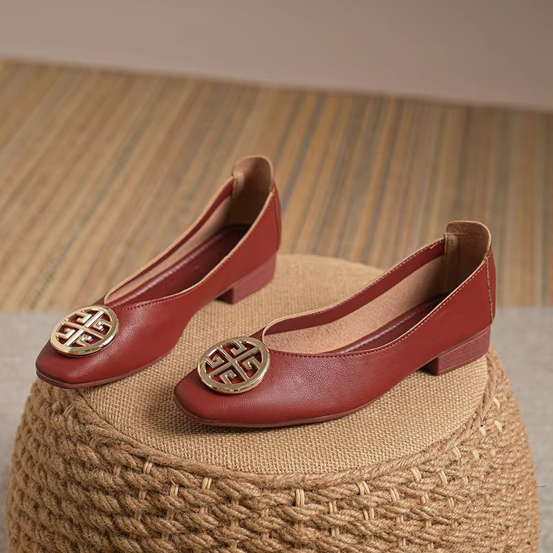 Orchard™ | Comfortable Square-Toe Flats