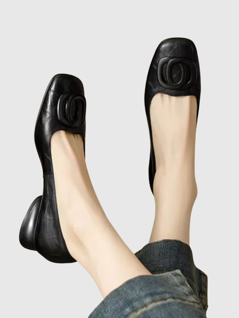 Opium – Refined Square-Toe Flats