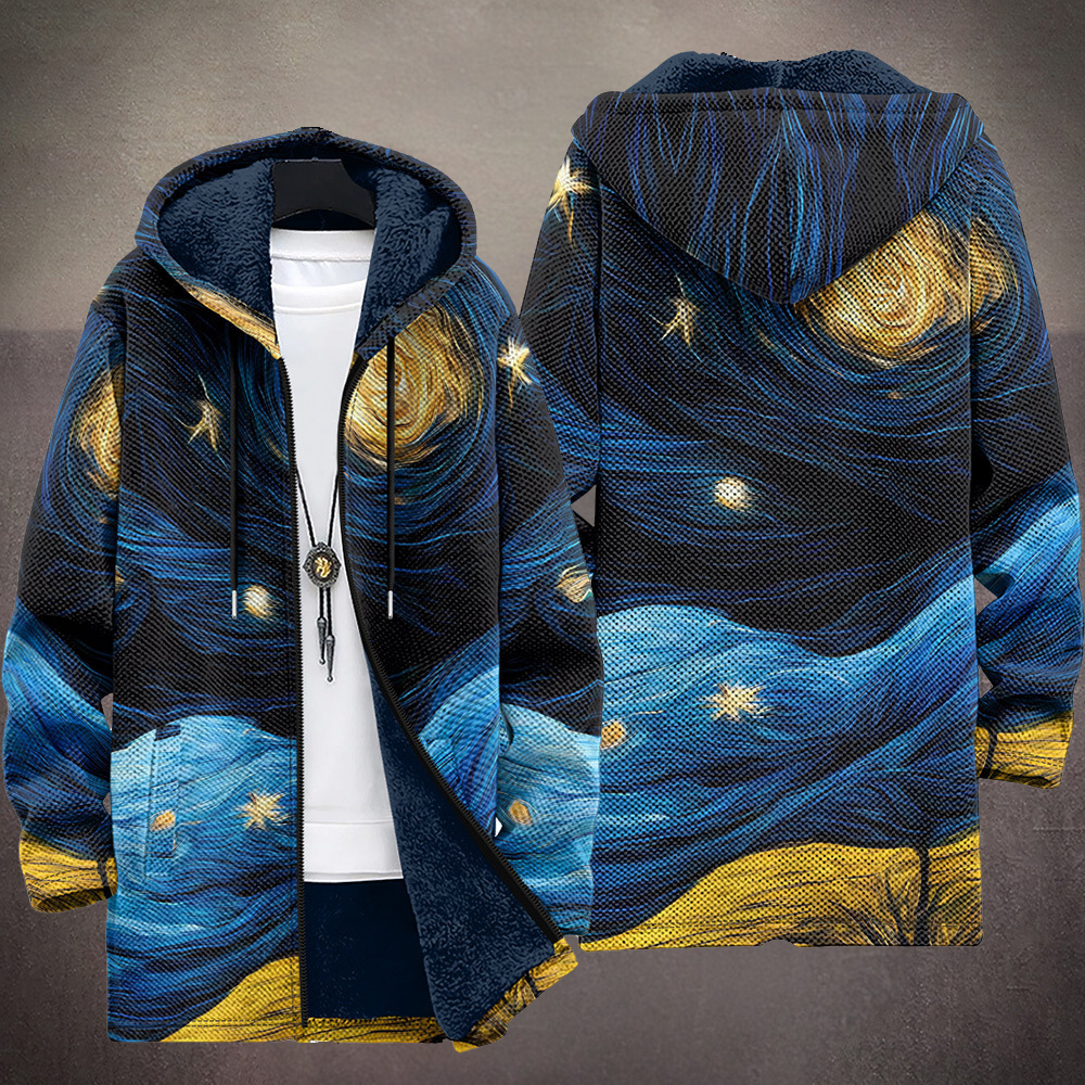 Peyton™ - Luxurious Art-Inspired Zip-Up Hoodie