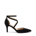 Venetia | Women's Cross-Strap Pointed Court Heels
