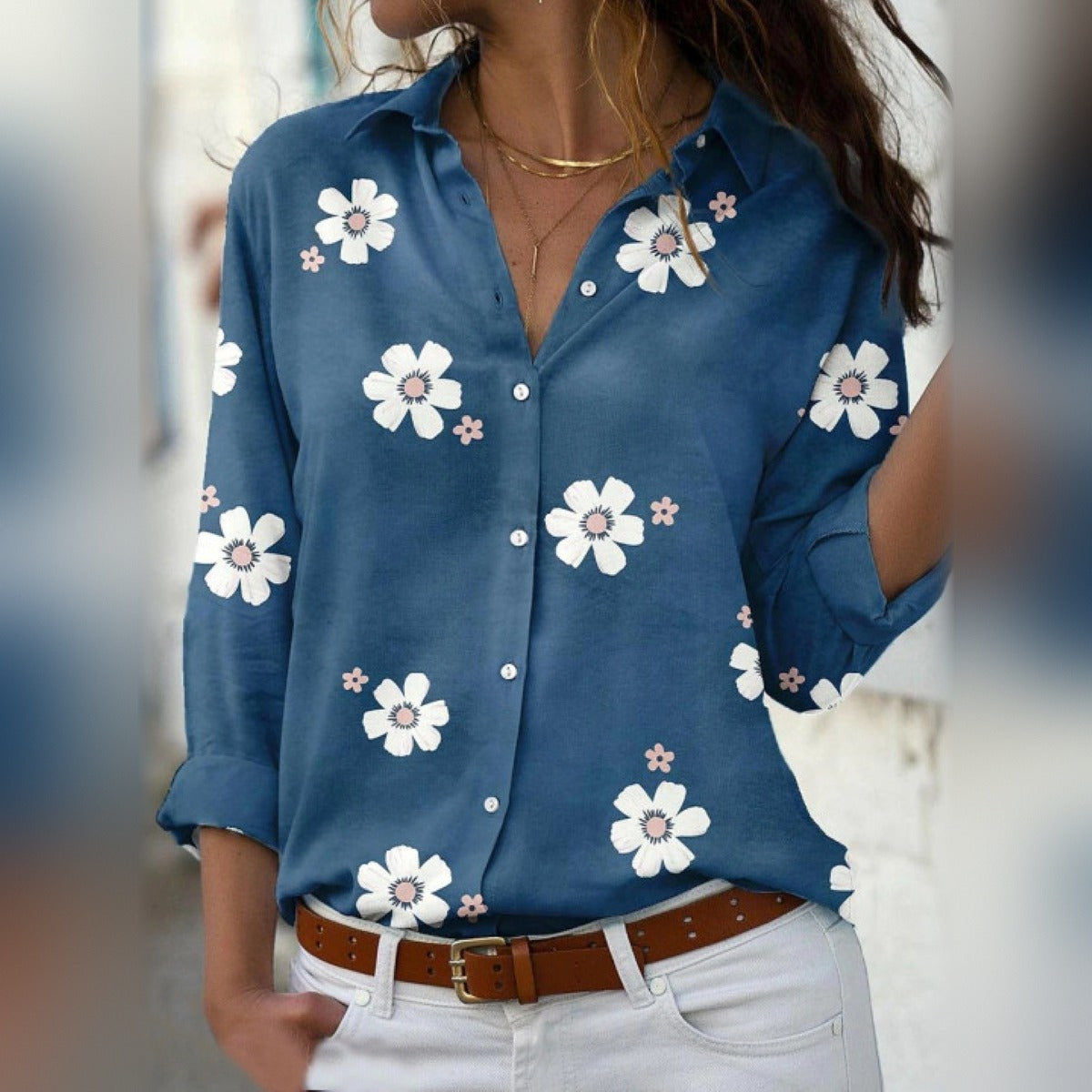 Anouk in Blue Daisy